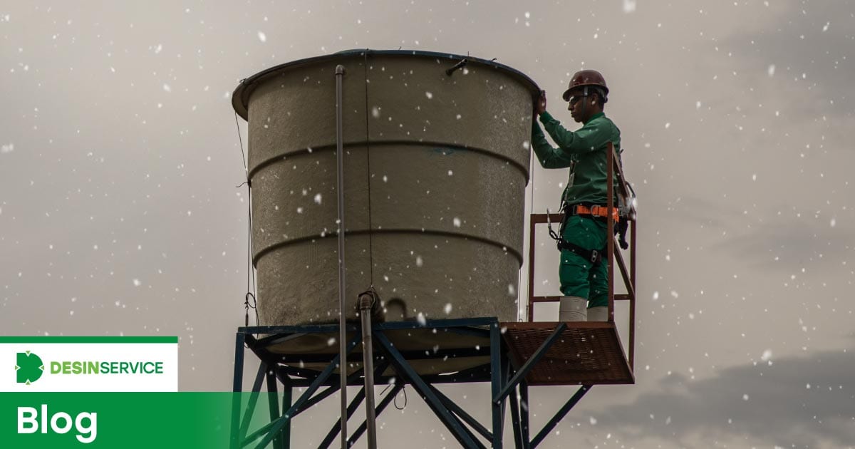 Vantagens de limpar a caixa d’água no inverno